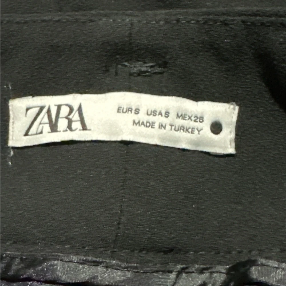 Zara belted black pants Small - Picture 5 of 6